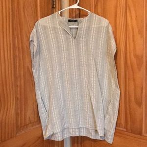 Oversized final touch top